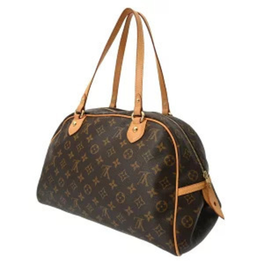 Louis Vuitton Montorgueil Canvas Shoulder Bag Brown Monogram